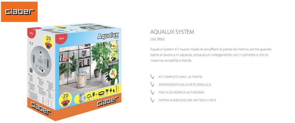 Claber prodotti settore irrigazione