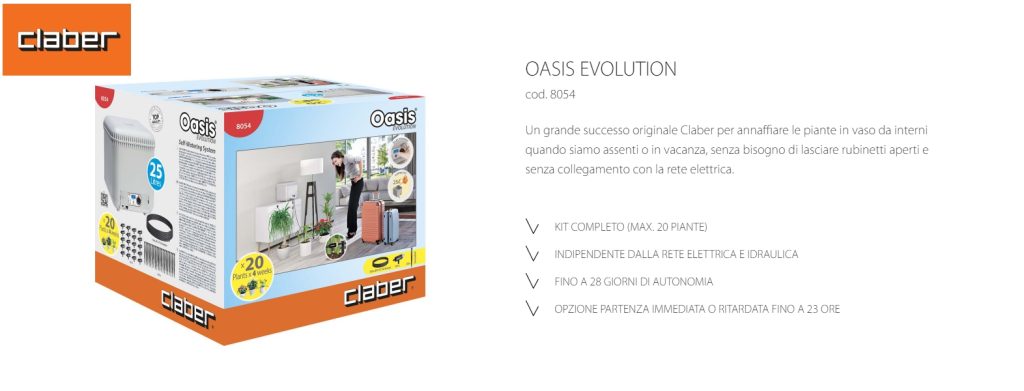 Claber prodotti settore irrigazione